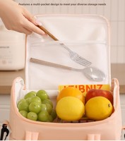 Boîte à lunch imperméable MKW 6087 pour hommes et femmes, sacs isothermes à bandoulière réglables, grands sacs isothermes de 11,5 L pour pique-nique