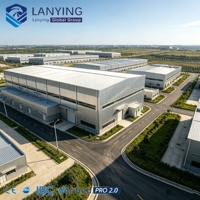 Almacén de Estructura de Acero Prefabricado SYLY con Paneles Sándwich Aislantes Q355B/Q235B, Fácil Instalación en Sitio