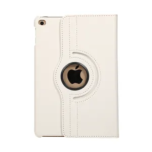 360 degree rotating leather tablet case for Ipad mini 4