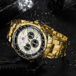 Reloj de Cuarzo Deportivo para Hombre MINI FOCUS MF0613G, Cronógrafo, Resistente al Agua, Correa de Acero Inoxidable, Novedades de Moda 2026 - Product Image 4