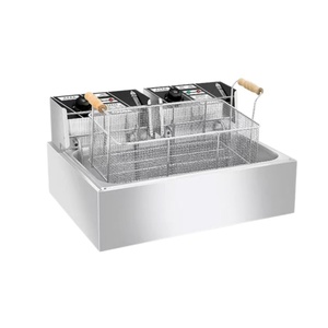 Friteuse à pommes de terre électrique en acier inoxydable pour cuisine commerciale, avec une longue durée de vie, pour utilisation en restaurant - Product Image 3