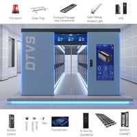 Conteneur d'aisles froids modulaire OEM personnalisé de marque DTVS, 19 pouces, pour salle de serveur de centre de données, en acier SPCC, capacité 1800 kg, certifié