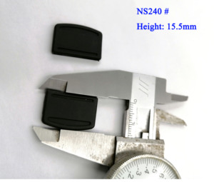 Nhà Máy Giá Vải Dây End <span class=keywords><strong>PVC</strong></span>/PU Dây Đeo End Clip Nhựa Đuôi Clip Ribbon May Đóng Cửa Khóa - Product Image 4