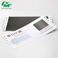 自定义安全票据Pin Mailer工资工资单信封机密工资单计算机无碳复印纸用于ATM银行