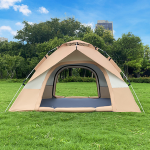 Polar Everest 3-4 personas sombrilla impermeable automática <span class=keywords><strong>tienda</strong></span> <span class=keywords><strong>de</strong></span> campaña con poste <span class=keywords><strong>de</strong></span> fibra <span class=keywords><strong>de</strong></span> vidrio para senderismo al aire libre Picnic - Product Image 2