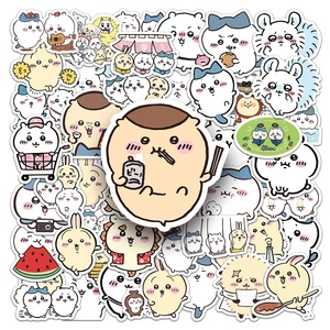 500 Chiikawa Graffiti Stickers Grensoverschrijdende Cartoon Schattige GiiKawa Decoratie Waterbeker Kleine Mochi Adhesieve Synthetisch Papier 1 - Product Image 1