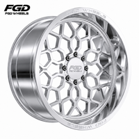 Jantes FGD personnalisables à profil profond concave PCD 22 26 28 30 pouces, 20*10 24*14, en alliage forgé pour Ram 2500