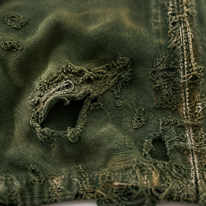 Chaqueta de Hombre XINHUI Personalizada con Cremallera, de Lona de Algodón Grueso, Estilo Vintage Desgastado, Ropa de Trabajo, OEM, ODM, Marca Privada, Venta al Por Mayor - Product Image 5