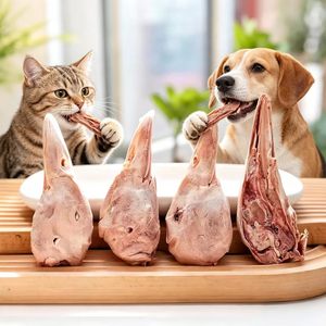Cabeza de Pato Liofilizada para Mascotas (Perros y Gatos), Snack General para Eliminar Residuos de Alimentos, Limpiar los Dientes y Masticar, Sin Carne Fresca Añadida, Venta al por Mayor - Product Image 1
