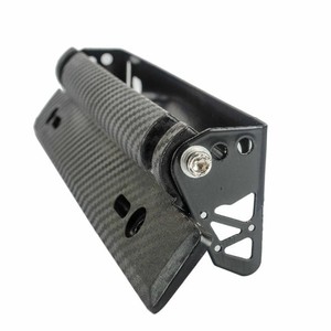 POYRACING ที่ยึดป้ายทะเบียนคาร์บอนไฟเบอร์ 300 มม. แบบปรับได้สำหรับรถยนต์ดัดแปลง - Product Image 4
