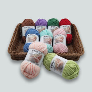 Mini <span class=keywords><strong>animali</strong></span> personalizzati giocattolo 100% filato <span class=keywords><strong>di</strong></span> ciniglia in poliestere per maglieria a mano - Product Image 4