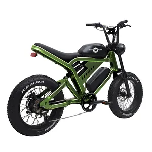 Bicicleta elétrica off-road, bateria de lítio, nova bicicleta elétrica de 20 polegadas, mountain bike elétrica