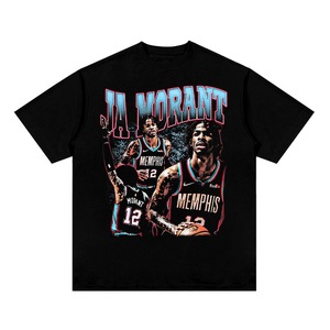 T-shirts pour hommes en coton de basketball avec impression graphique personnalisée, impression en gros, NB2025A <span class=keywords><strong>KB</strong></span>, t-shirts amusants pour hommes, à porter décontracté - Product Image 2