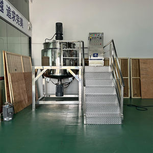 Batidora industrial con homogeneizador para licuadora de gel para el cabello licuadora líquida agitador tanque de mezcla de doble camisa - Product Image 4