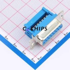 X0715FT7BL1 D-Sub/VGA Connector Connector ( Connector Type: Standard D-Sub )( Gender: Female )( Total Number of PINs: 15P ) - Product Image 1