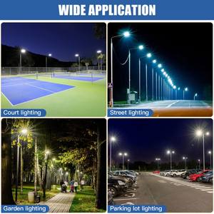 Lampadaire LED Économe en Énergie 150W 100W 200W, Design Moderne, Alliage d'Aluminium Durable, Indice de Protection IP65, Haute Efficacité Lumineuse - Product Image 6