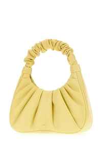 El bolso de diseñador más vendido JW Pei Yellow Gabbi Bolso bordado con logotipo contrastante en la parte delantera - Product Image 2