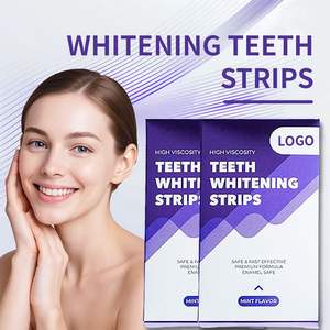 Bandes blanchissantes pour les dents Oem Bandes transparentes à la menthe Bandes blanchissantes pour les dents en U Bandes blanchissantes pour les dents en U - Product Image 3