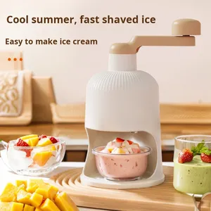 Máquina Trituradora Manual de Hielo Raspado de Plástico para Uso Doméstico al por Mayor - Product Image 1