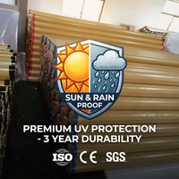 Vente en gros de rouleaux de bannières flexibles en PVC Panaflex Frontlit Backlit de 440 g/m² à 510 g/m², largeur de 0,914 m à 5 m, pour enseignes publicitaires