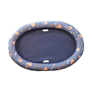 Flotador Inflable de PVC para Mascotas, Perros y Gatos, Directo de Fábrica, <span class=keywords><strong>Cama</strong></span> Flotante para Jugar en el <span class=keywords><strong>Agua</strong></span>, 140x96cm CI048 - Product Image 5