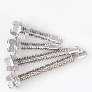 Vis autoperceuses et autotaraudeuses à tête hexagonale Bibo Yaente Factory - Fixations à queue de perceuse pour tuiles en acier coloré - Product Image 4