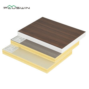 แผ่นโฟมพีวีซีขนาด1220*2440มม. แผ่นฟิล์มพีวีซีลายไม้แผ่นลามิเนตสำหรับตกแต่งตู้เฟอร์นิเจอร์แผ่นผนังตกแต่งภายใน - Product Image 4