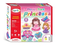 Imán de Refrigerador de Yeso para Pintar, Nuevo y en Oferta, Regalo Creativo con Diseño de Huevo Pintado