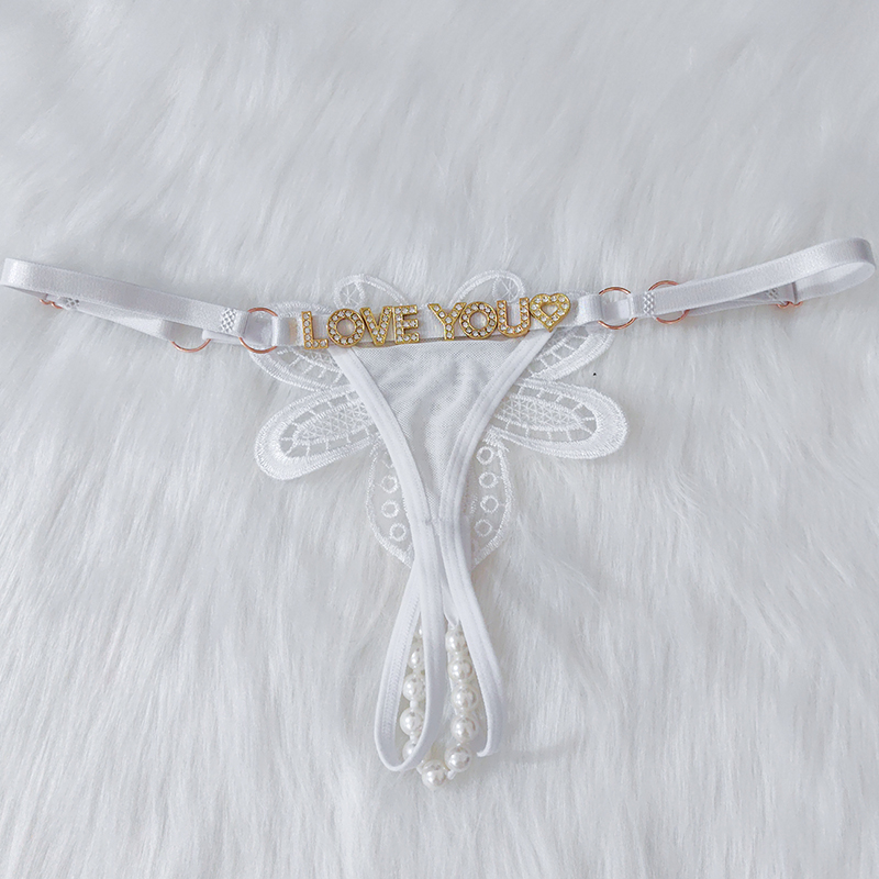 White with letter