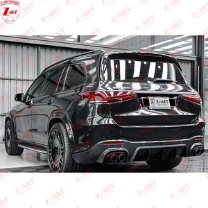 Kit de Carrocería de Fibra de Carbono Seca Estilo B Z-ART <span class=keywords><strong>2020</strong></span> 2023 X167 para Mercedes Gls450 Gls63, Piezas de Tuning Aerodinámico Exterior - Product Image 5