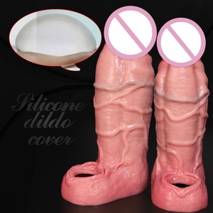Copertura in Silicone Liquido Morbido per Masturbazione Maschile, Guaina Realistica Indossabile, Dildo Riutilizzabile, Giocattolo Sessuale per Adulti Senza Vibrazione - Product Image 5