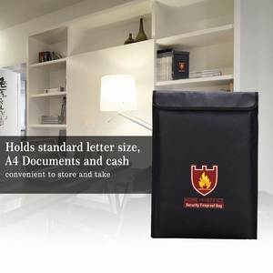 CUSTOM Fire Resistant Non-Itchy <b>Document</b> <b>Bag</b> Fireproof Product Pattern Folder for Secure School Storage Use - Product Image 6
