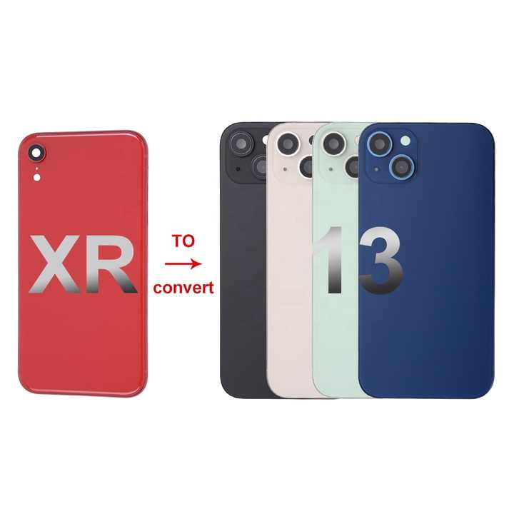 ElekworldDIYバックハウジングiPhone X XR 11 XSMax用12 13 14 ProMax 