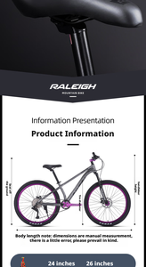 Nueva Bicicleta Infantil de Acero de Alto Carbono de 24/26 Pulgadas con Freno de Disco y Pedal Normal, Ligera, para Niños y Niñas de 6 a 12 Años - Product Image 6