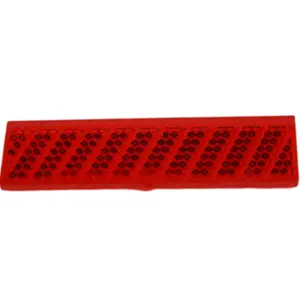 Wholesale safety warning rectangular pc solar road stud reflector in shanghai of TM208