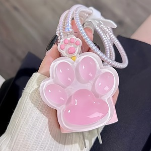 Funda Protectora para Cable de Datos con Estampado de Gato Rosa para Niñas, 20W, Apta para <span class=keywords><strong>Cargador</strong></span> de Carga Rápida para iPhone de Apple - Product Image 6