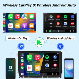 LELV Linux pour VW Golf GTI <span class=keywords><strong>R</strong></span>/Golf Plus/Passat Sportback Tableau de bord IPS Lecteur multimédia autoradio sans fil Carplay Android Auto - Product Image 2