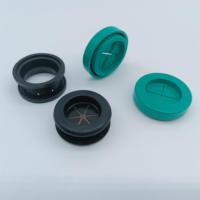 Passe-câble en caoutchouc silicone sur mesure à fente croisée, joint d'étanchéité pour câbles, entraxe de câble étanche pour équipements électriques et industriels