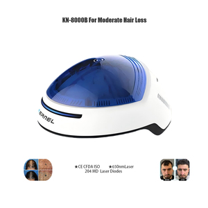 Topi Terapi <span class=keywords><strong>Laser</strong></span> Nirkabel KN8000B 204 LED 650nm Cahaya Merah Perangkat LLLT untuk Pertumbuhan Kembali Rambut dan Kesehatan Kulit Kepala - Product Image 1