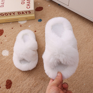 Best New Products of PVC Sole Slippers for Children Plush Boys and Girls Baby Cotton Slippers With High Quality Custom - Product Image 4