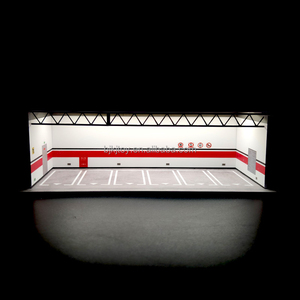 Boîte de rangement pour modèle de voiture 1/64, petite scène de <span class=keywords><strong>parking</strong></span>, modèle de voiture en alliage, garage, scène 1/64, diorama - Product Image 3