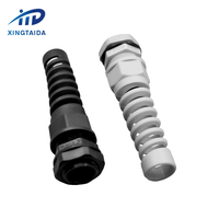 PGS13.5 Presse-étoupe de fixation de câble en plastique Nylon pleine grandeur scellé Flexible IP68 étanche Type PG Presse-étoupe