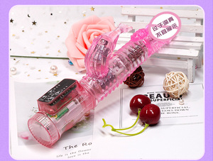 Vibradores de conejo de <span class=keywords><strong>12</strong></span> velocidades Vibración y rotación del punto G Impermeable Sexy Vibrating <span class=keywords><strong>Vibe</strong></span> Juguetes sexuales Productos sexuales - Product Image 4