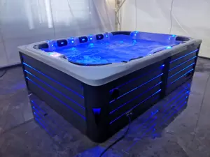 Outdoor Spa High Quality Hot Tub 12 Person Luxury Outdoor Hot Selling Cost-effective Spa Price