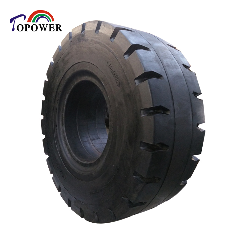 Port Rubber Solid Tire 16.00-25 18.00-25 18.00-33 20.5-25