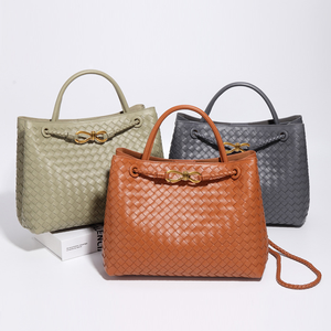 Sac à bandoulière rétro pour femme, grande capacité, tissé à la main, été/hiver, résistant à l'<span class=keywords><strong>eau</strong></span>, tendance, décontracté, à porter sur l'épaule - Product Image 3