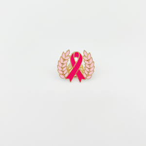 Broche de Listón Rosa, Insignia Internacional de Prevención del VIH/SIDA y Cáncer de Mama, Logotipo Promocional, Broche de Goteo de Aceite para Promoción del Cuidado del Cáncer de Mama - Product Image 5