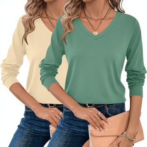 2026 Winter New Short Sleeved Women's T-shirt Loose & Slim Fit Silk/Cotton Breathable Versatile Style - Product Image 2