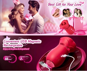 2024 Drops hipping Neues <span class=keywords><strong>Sex</strong></span>-Produkt gerät Red Lip Rose Vibrator Saugen Zunge Lecken Vibrator Big Mouth Vibrator - Product Image 6