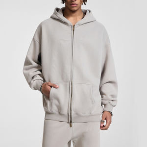 Personalizado Nueva Sudadera con capucha Hombres Mujeres Unisex Hip Hop Zip up Con capucha Moda Ropa de calle Ropa de gran tamaño Hombres Sudaderas con capucha Casuales - Product Image 1